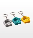 Hexagonal Keyring